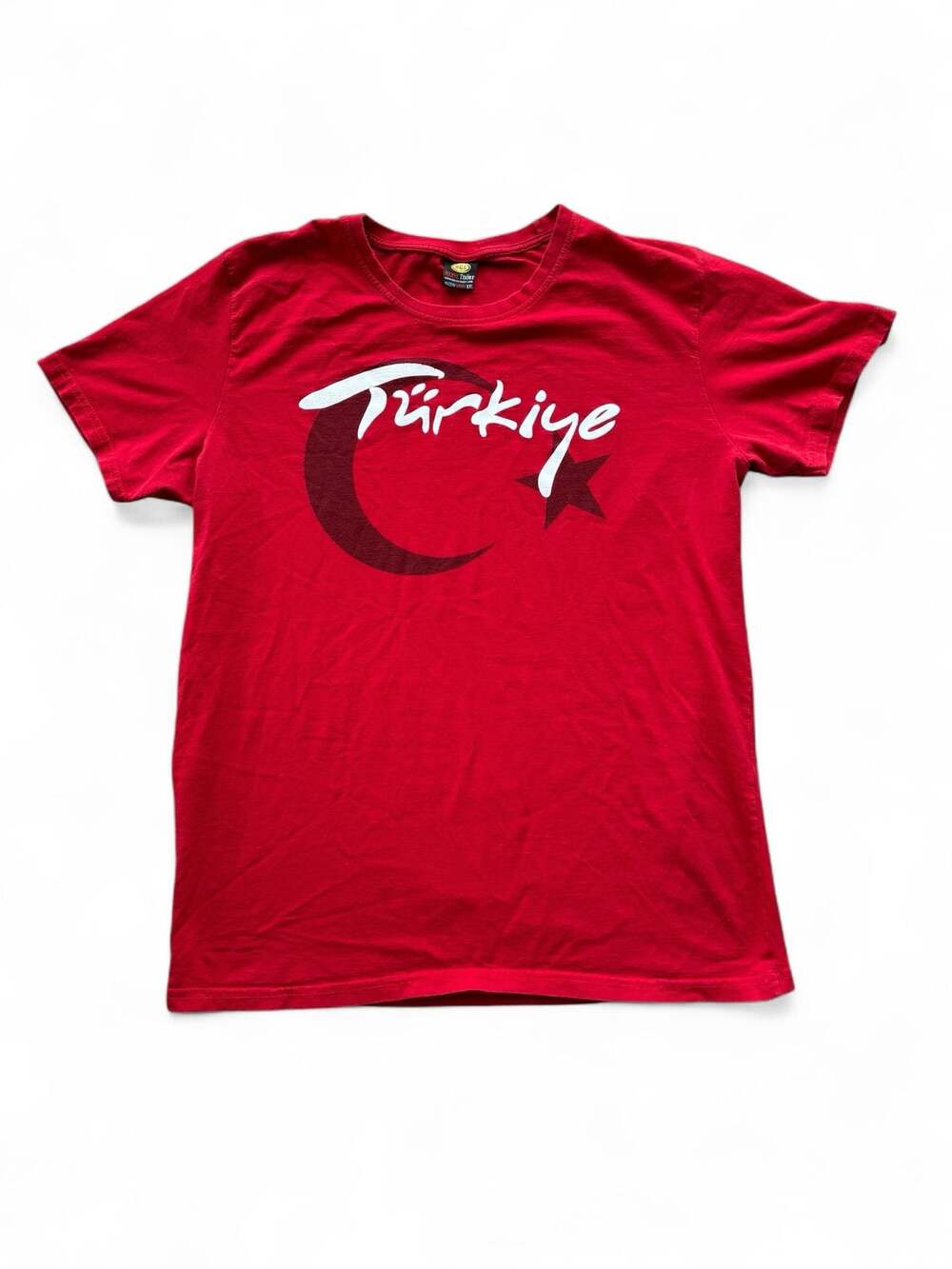 Merve Tisort Turkiye Graphic T-Shirt Red Size XXL